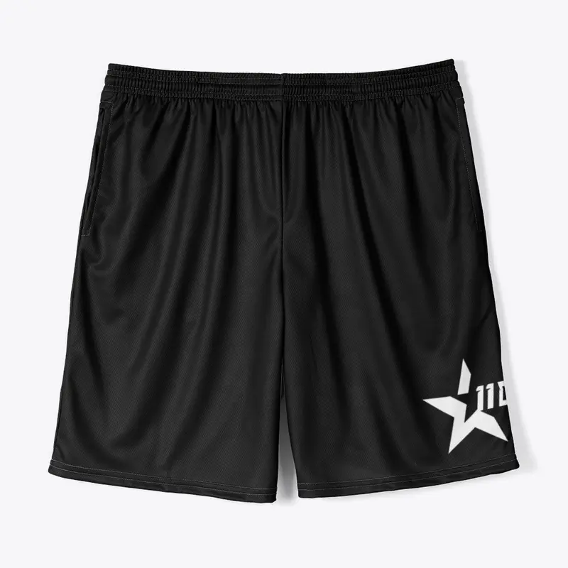 black 110 shorts